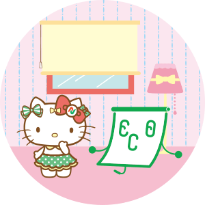 エコマドくん×ハローキティ