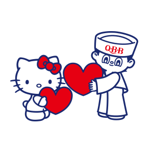 Q・B・BのQちゃん×ハローキティ