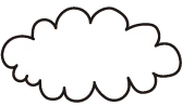 装飾：雲