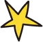装飾：星