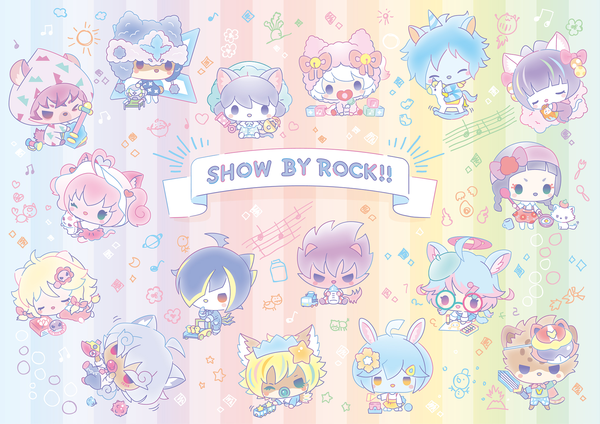 SHOW BY ROCK!!｜サンリオ