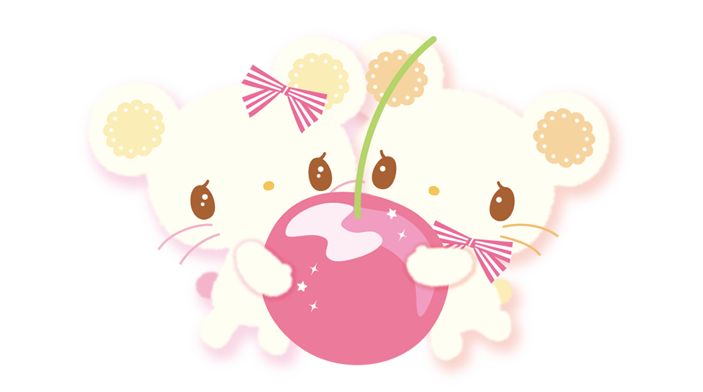 サンリオ　チェリーナチェリーネ　チェリーネ　ぬいぐるみ　SANRIO