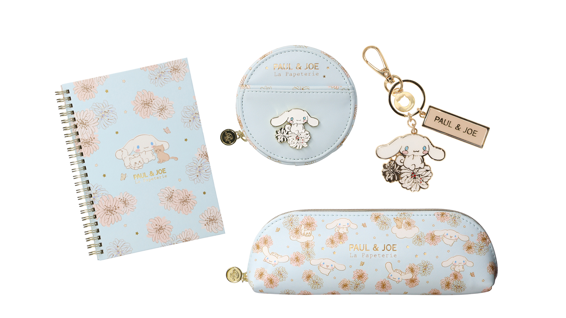 PAUL & JOE☆CINNAMOROLL」20周年コラボアイテムが数量限定で登場 