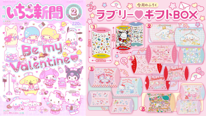 いちご新聞♡まとめ売り♡♡ いちご新聞2月号｜サンリオ