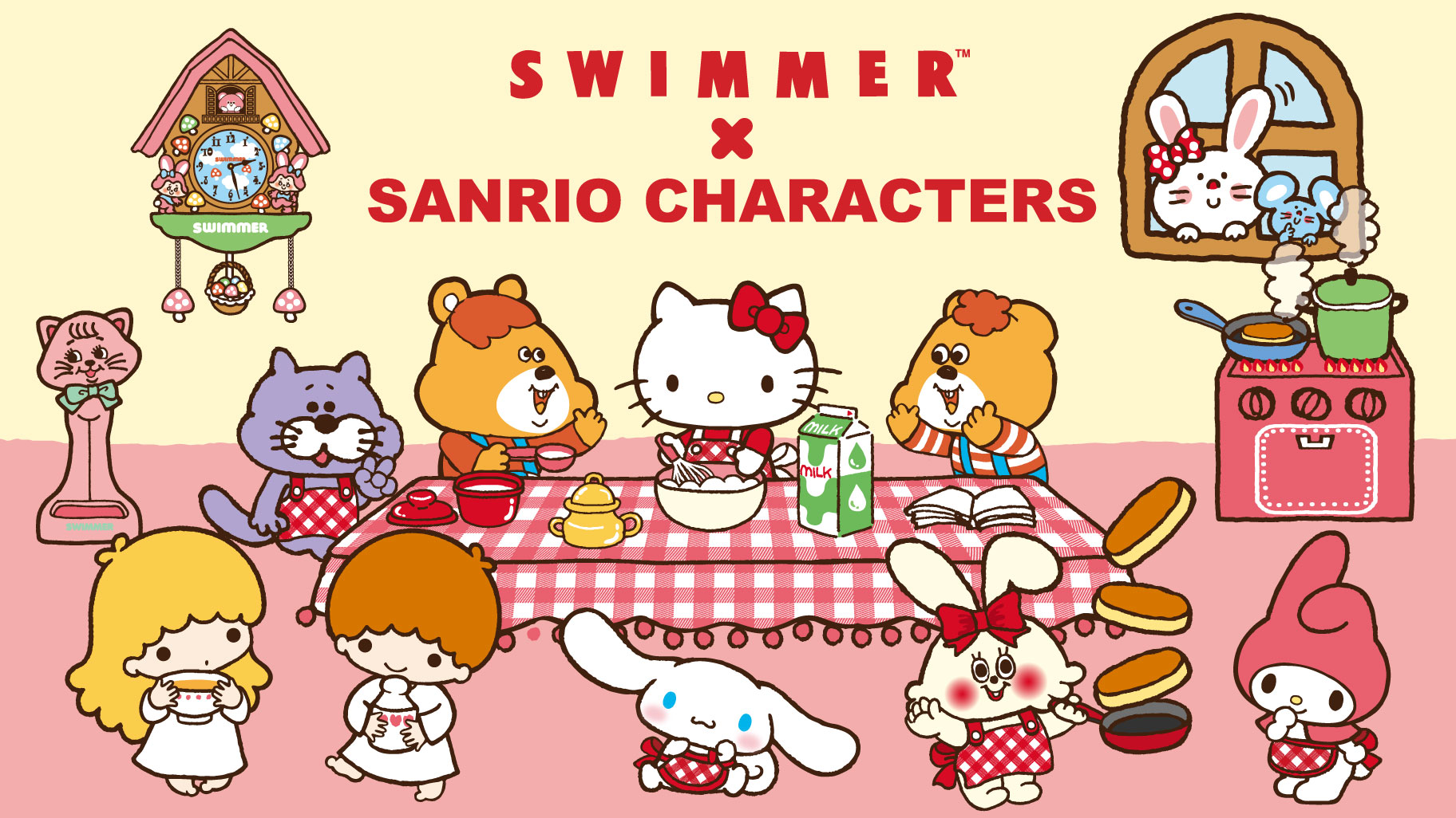 SWIMMER×SANRIO CHARACTERS｜サンリオ