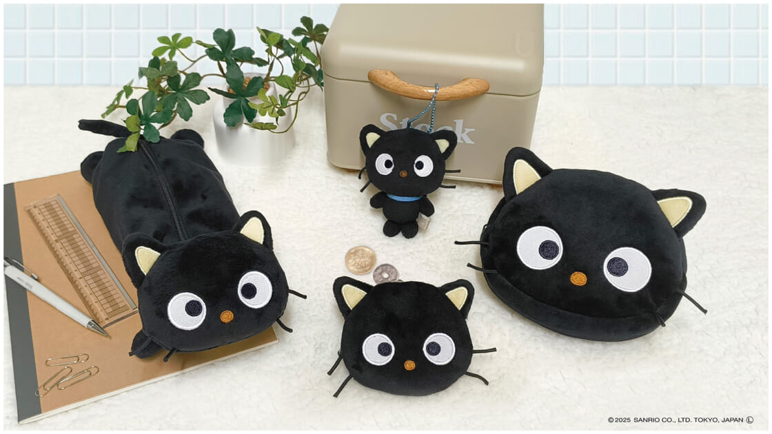 sanrio チョコキャット クラシック ぬいぐるみ ジッパーポーチ sanrio チョコキャット クラシック ぬいぐるみ ジッパーポーチ