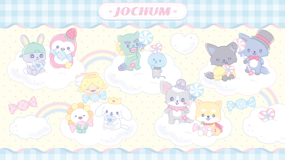 JOCHUM マイクン　セット JOCHUM マイクン ヘアバンドルームソックスステッカーセット