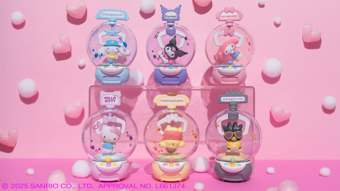 バンダイの「トキメルズBOX！」にサンリオキャラクターズが登場