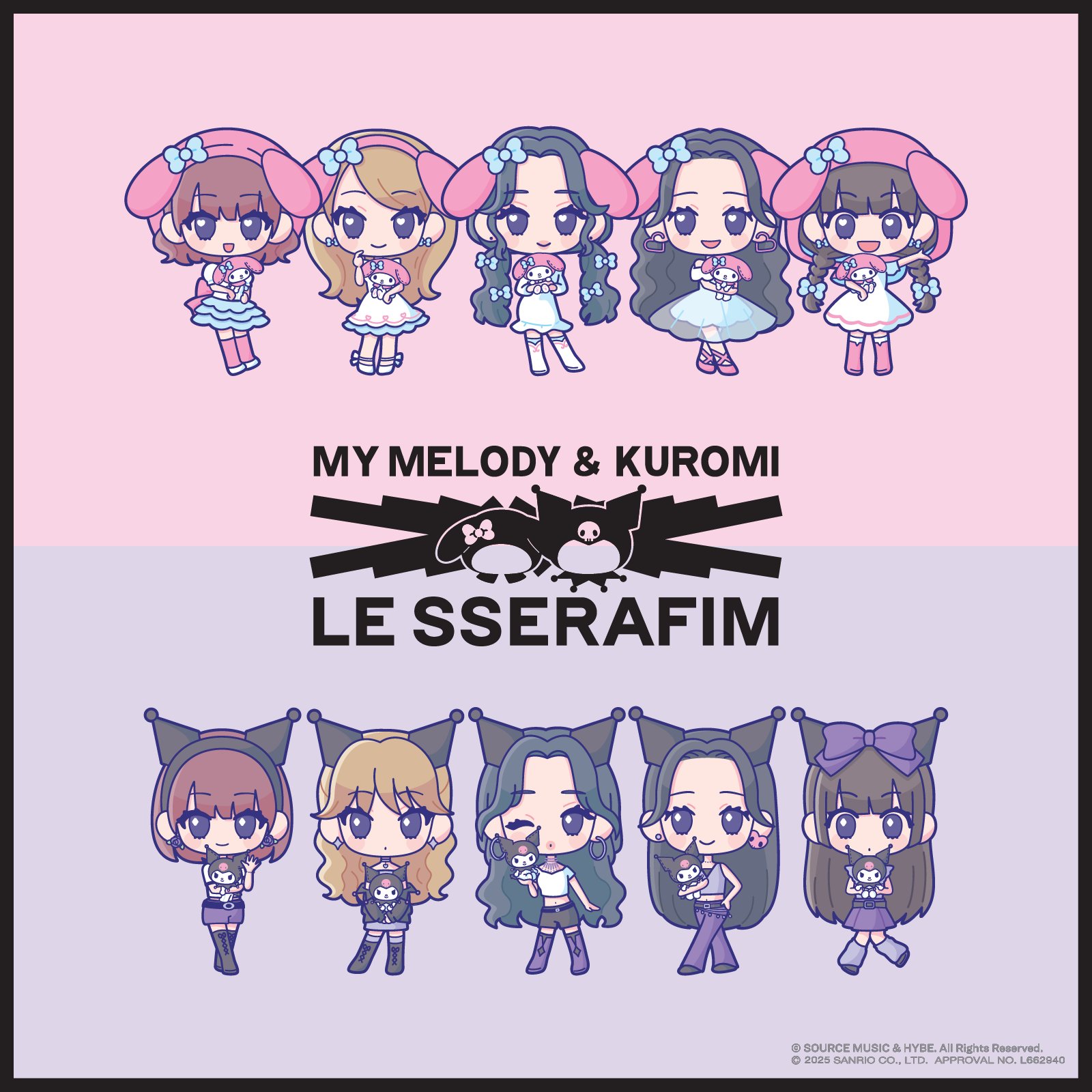 My Melody ＆ Kuromi 50th＆20th Anniversaries