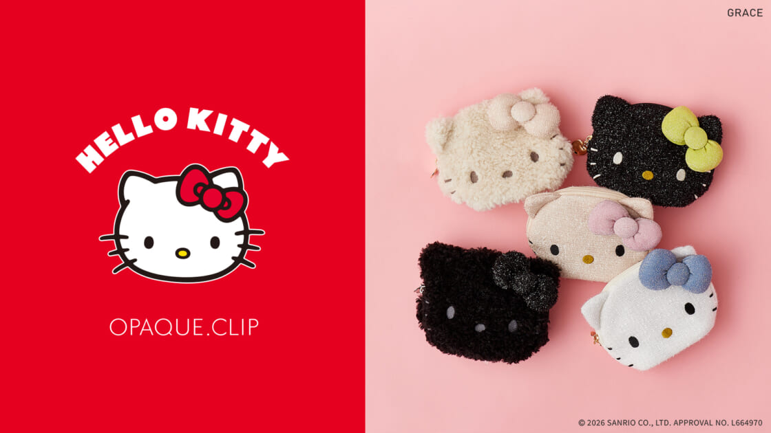 OPAQUE.CLIPとハローキティのコラボアイテムが登場☆｜サンリオ