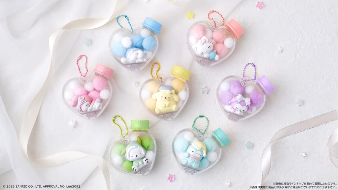 バンダイから「キャラもふケースマスコット サンリオキャラクターズ