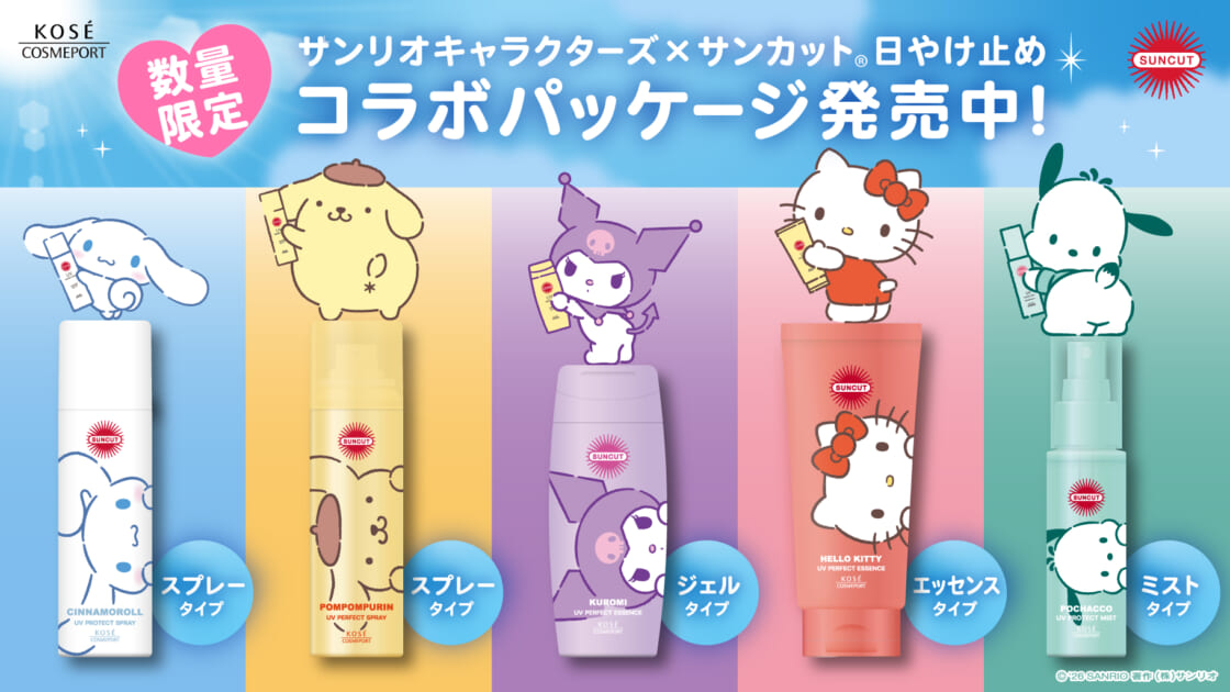 絶対やかないサンカット (R) 」からサンリオキャラクターズの限定