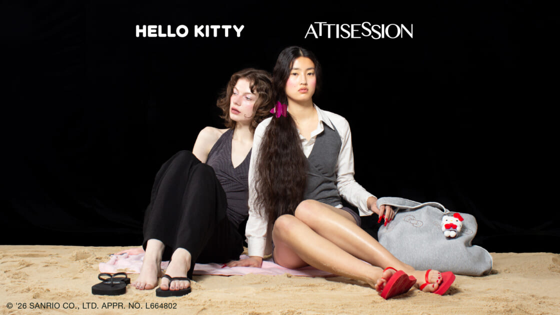 ファッションブランド「ATTISESSION」とハローキティがコラボ♡｜サンリオ