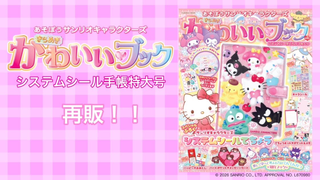 あそぼうサンリオキャラクターズ きらめきかわいいブック システム