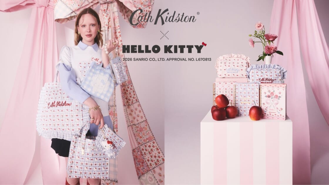 Cath Kidstonとハローキティのコラボアイテムが登場☆｜サンリオ