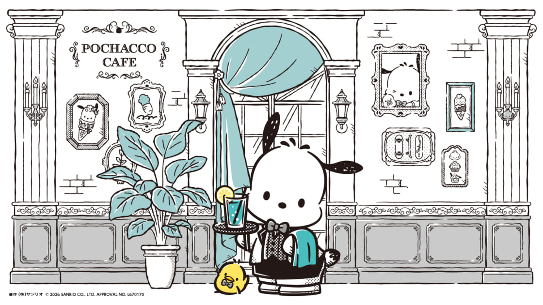 7/2（木）〜「POCHACCO CAFE」が期間限定オープン！（東京・大阪